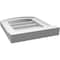Ekena Millwork Arch Top Surface Mount PVC Gable Vent: Functional, w/ 2"W x 2"P Brickmould Sill Frame, 12"W x 14"H GVPAR12X1403SF - alternate 4